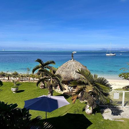Meri Lodge Huahine Fare Eksteriør bilde