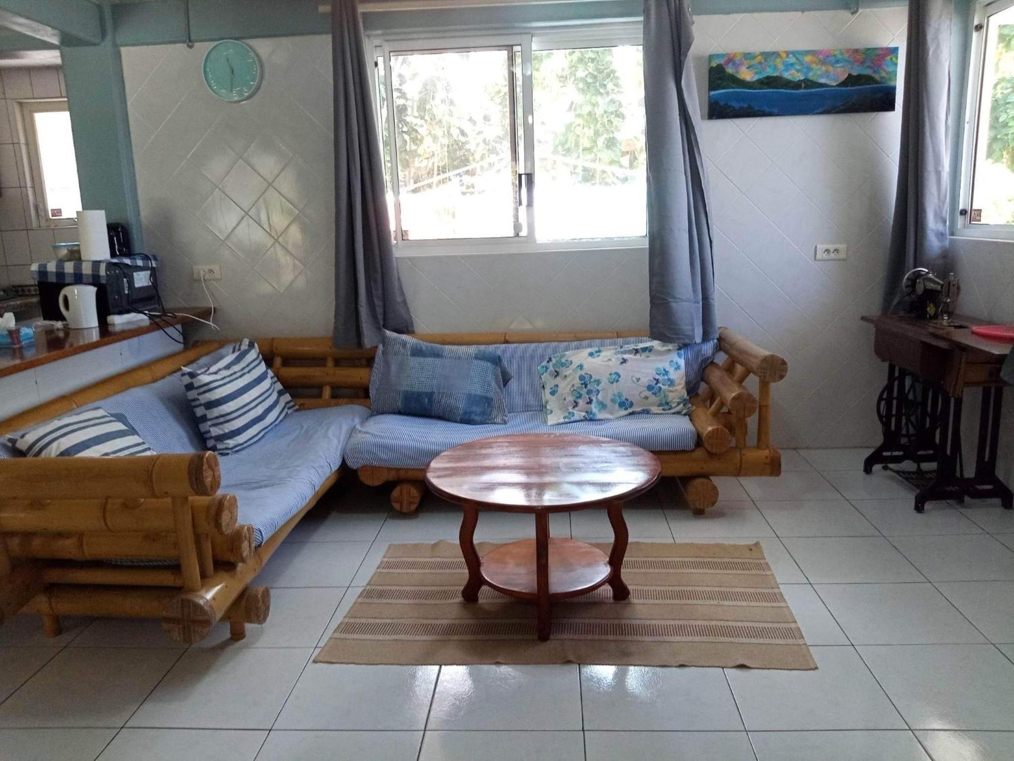 Meri Lodge Huahine Fare Eksteriør bilde